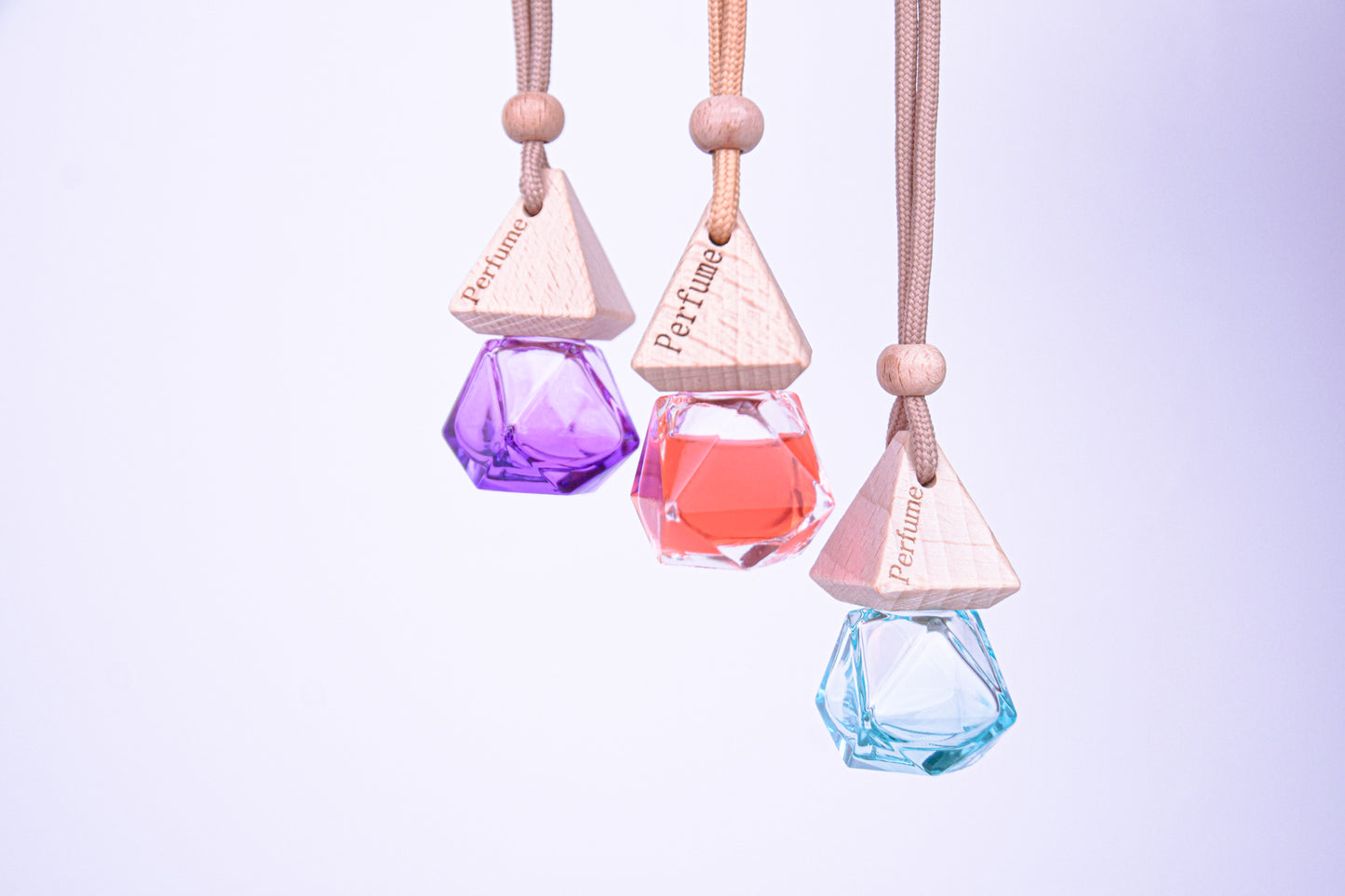 Elegant Crystal Car Perfume Hanging Ornament