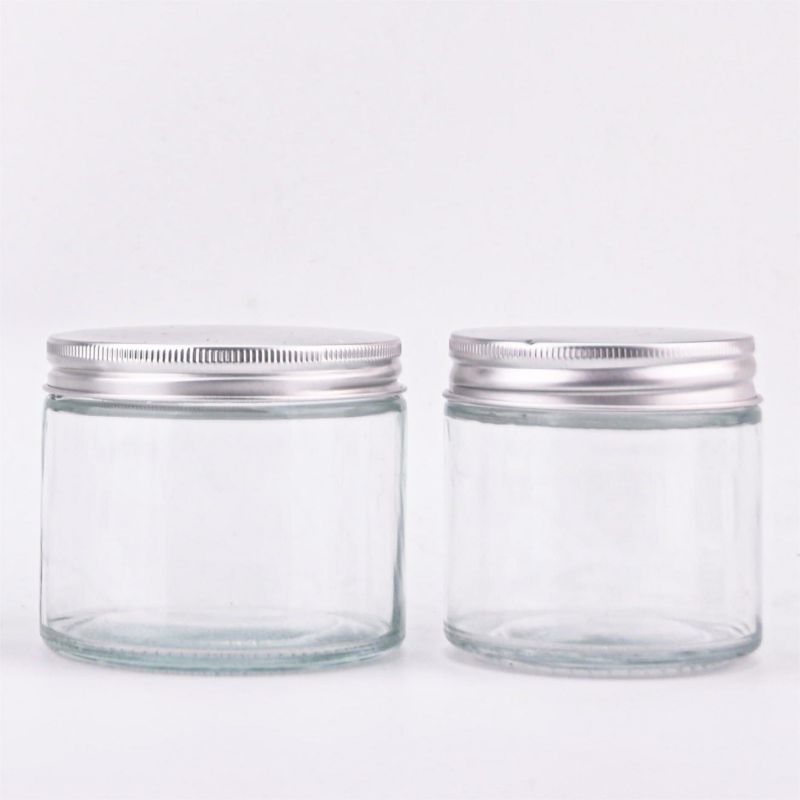 Versatile Clear Glass Jars - Perfect for Home & Kitchen