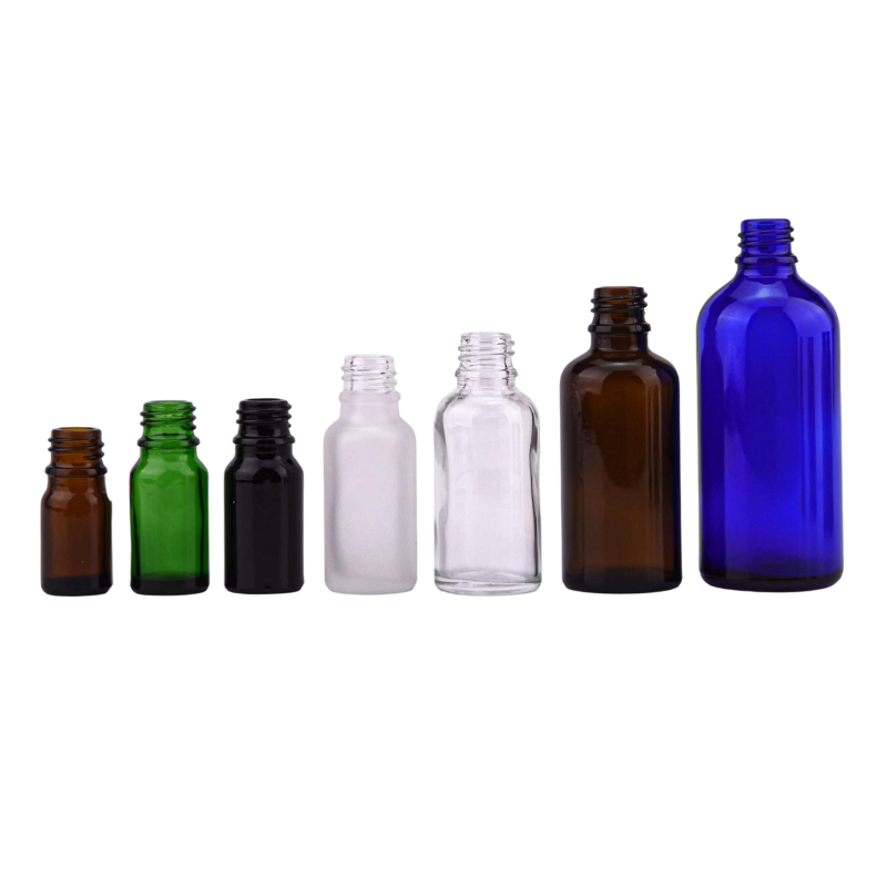 Versatile Essential Oil Bottle Series – Available in Multiple Sizes and Colors